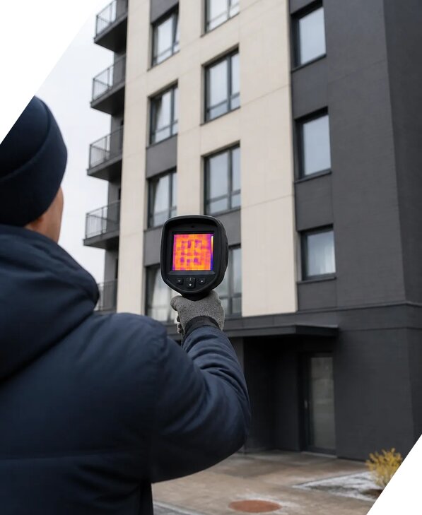 Тепловизионное обследование зданий в Котельниках от 5309 р. | ЭкспертизаРоссия